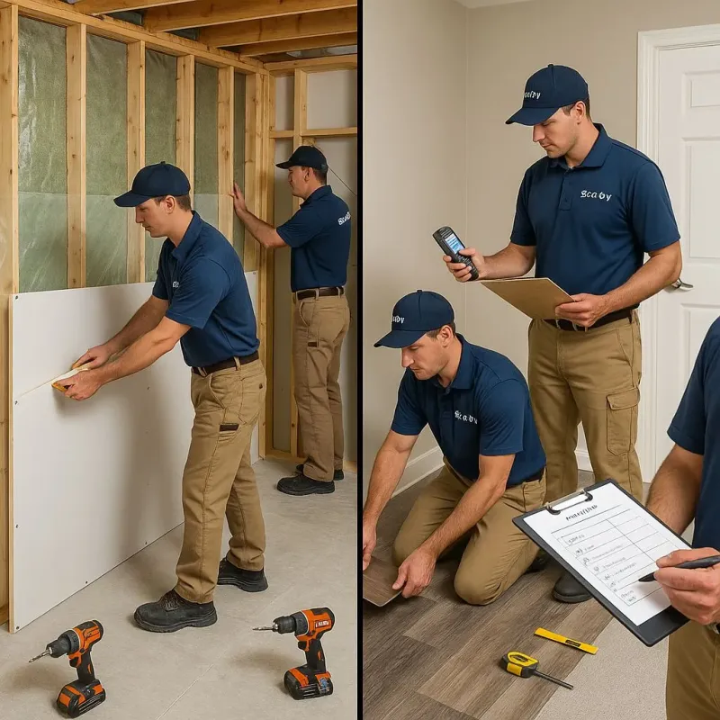 Repairs and Reconstruction process in Bear Creek, AL